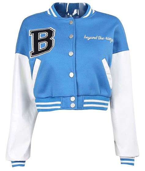 varsity jacket cropped